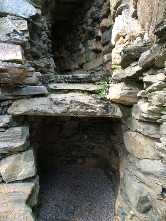 Cross section of the inner and outer walls